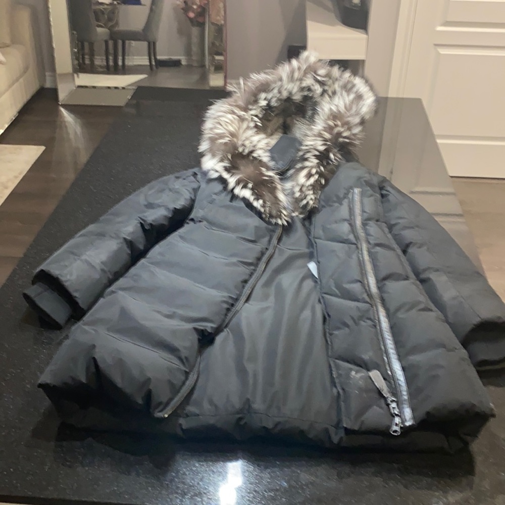 Makage full length jacket. Very warm and furry!